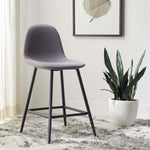 Safavieh Travis Counter Stool , BST2001 - Dark Grey / Black