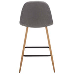 Safavieh Travis Counter Stool , BST2001 - Dark Grey / Natural
