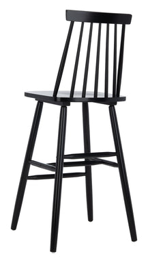 Safavieh Beaufort Bar Stool, BST8500 - Black (Set of 2)