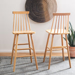 Safavieh Beaufort Bar Stool, BST8500 - Natural (Set of 2)