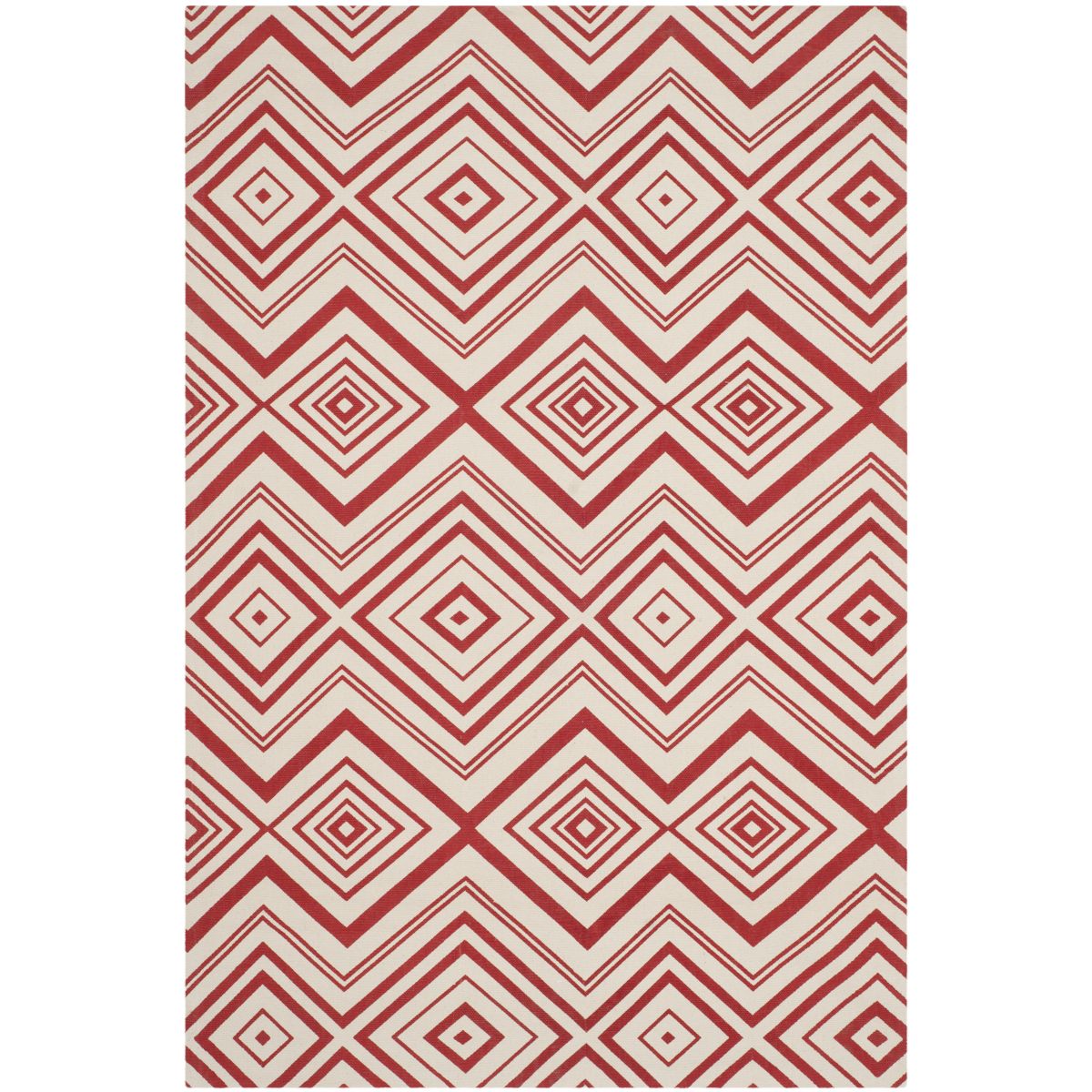 Safavieh Cedar Brook 142 Rug, CDR142 - Ivory / Coral