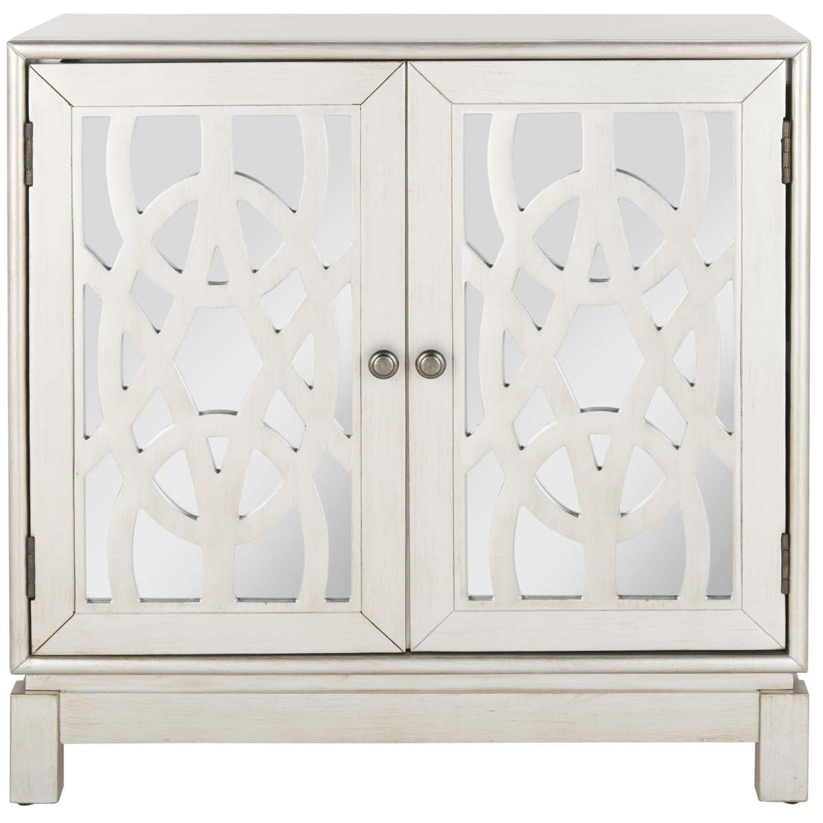 Safavieh Ashlynn 2 Door Chest , CHS9200 - Silver