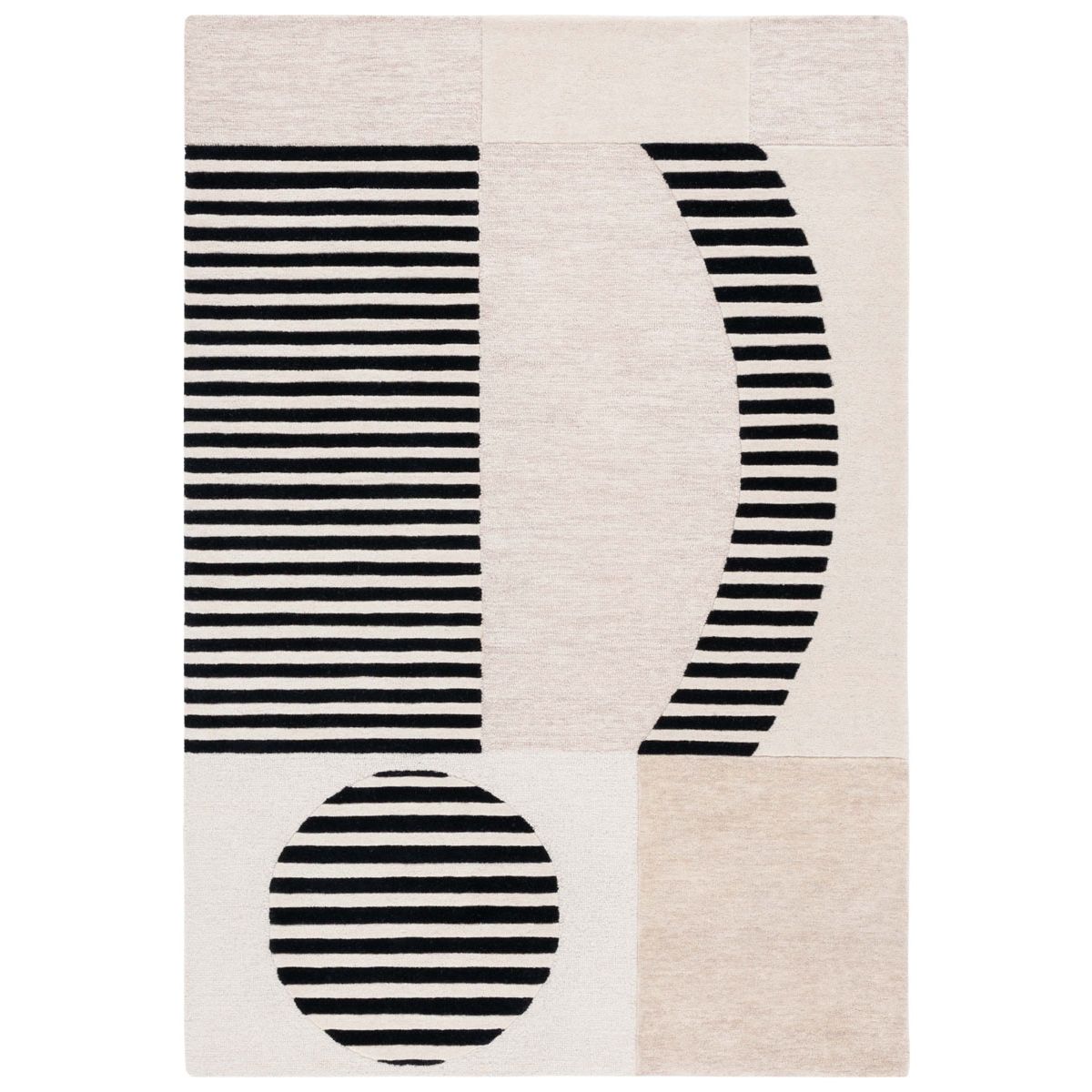 Safavieh Chatham 203 Rug, CHT203 - Ivory / Black