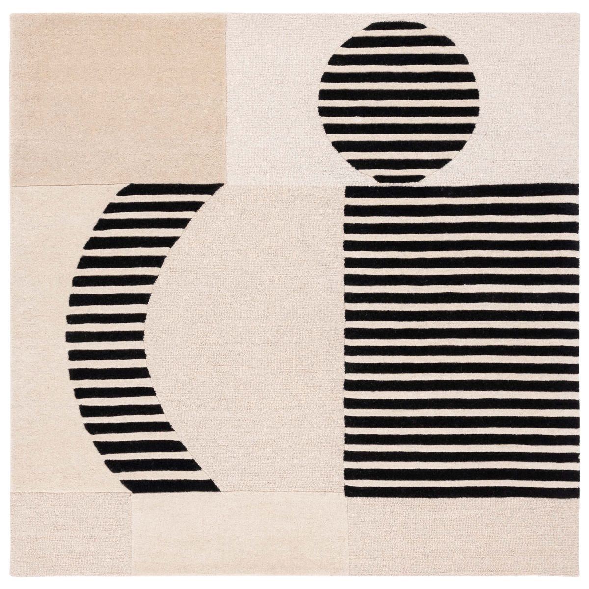 Safavieh Chatham 203 Rug, CHT203 - Ivory / Black