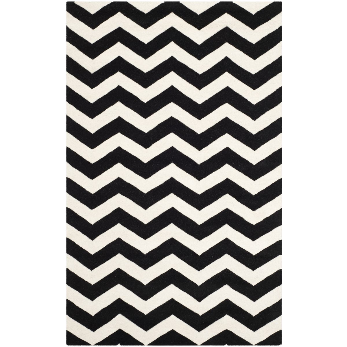 Safavieh Chatham 715 Rug, CHT715 - Ivory / Black