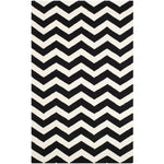 Safavieh Chatham 715 Rug, CHT715 - Ivory / Black