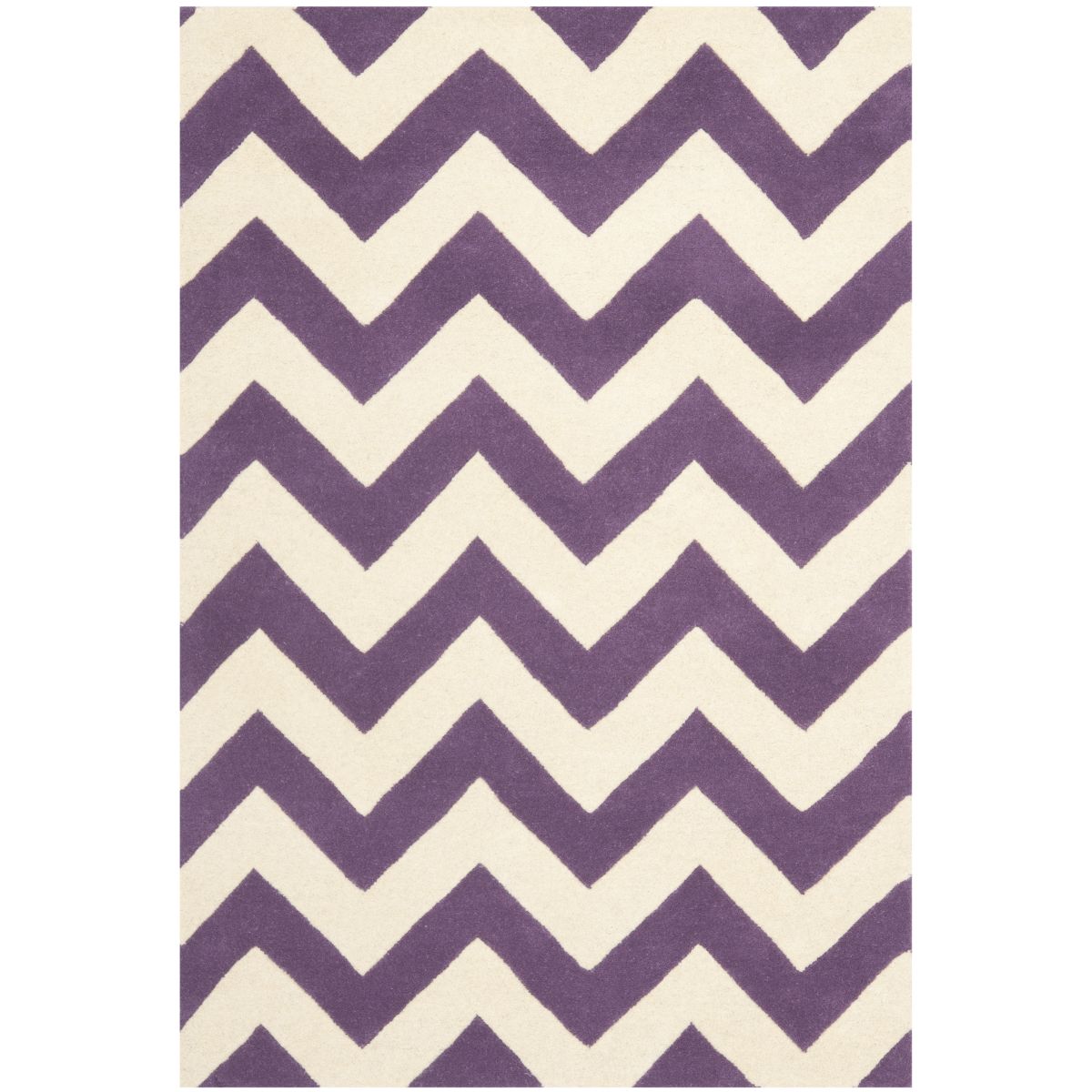 Safavieh Chatham 715 Rug, CHT715 - Purple / Ivory