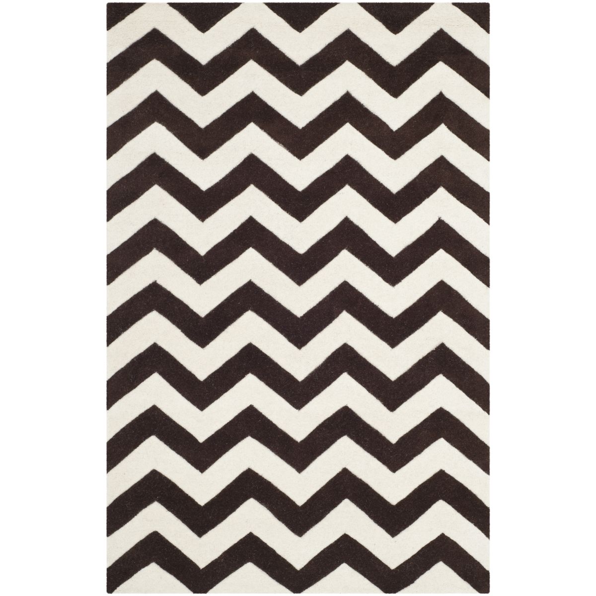 Safavieh Chatham 715 Rug, CHT715 - Brown / Ivory