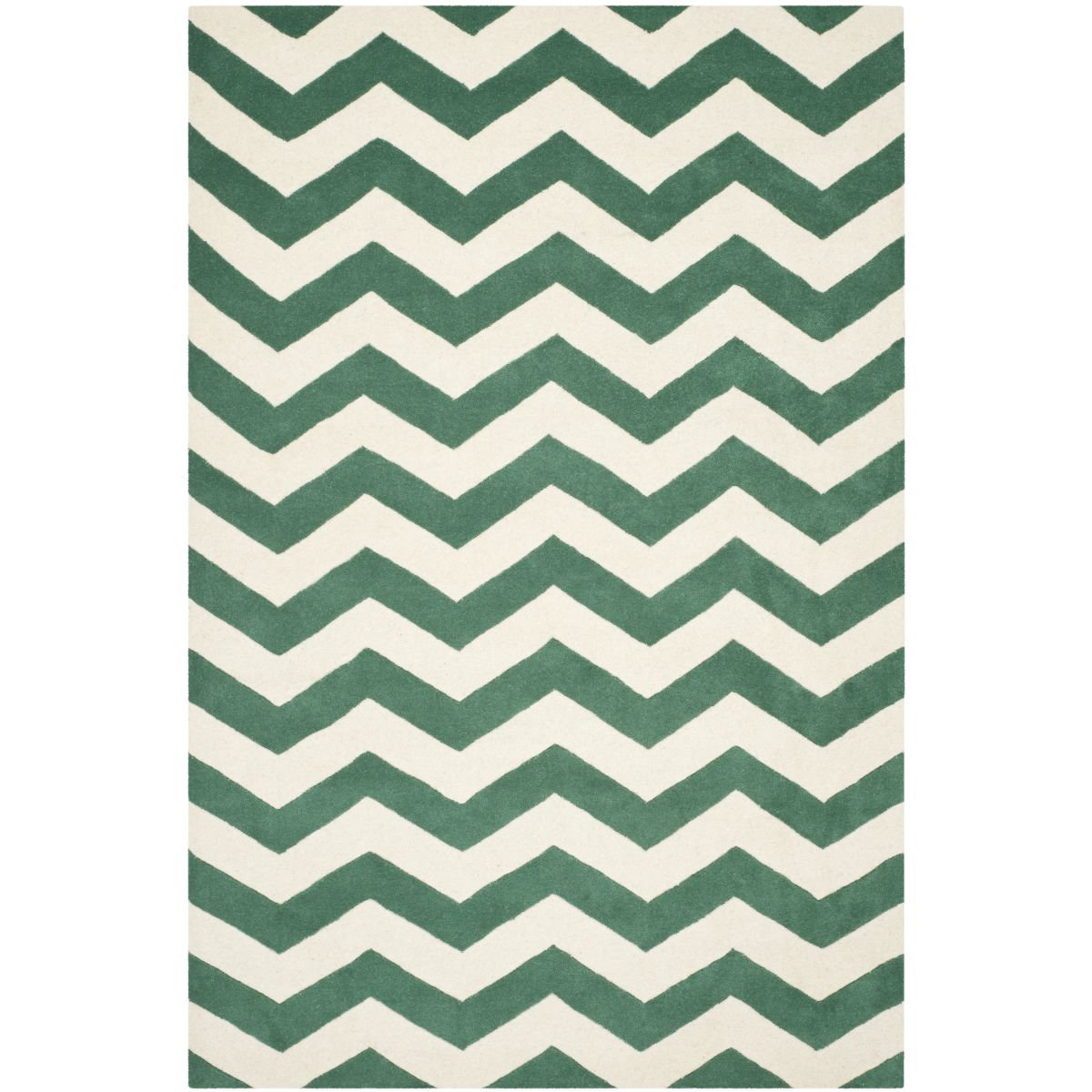 Safavieh Chatham 715 Rug, CHT715 - Teal / Ivory