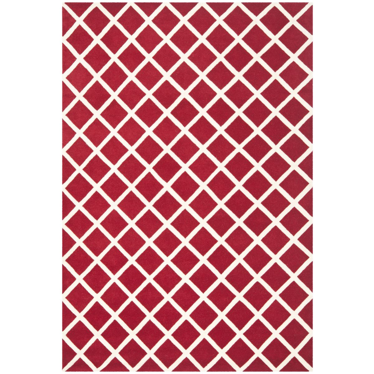 Safavieh Chatham 718 Rug, CHT718 - Red / Ivory