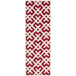 Safavieh Chatham 719 Rug, CHT719 - Red / Ivory