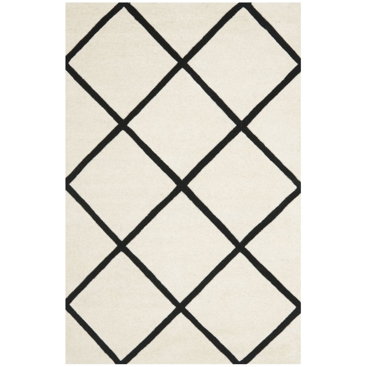 Safavieh Chatham 720 Rug, CHT720 - Ivory / Black
