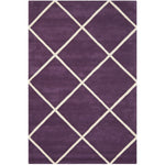 Safavieh Chatham 720 Rug, CHT720 - Purple / Ivory