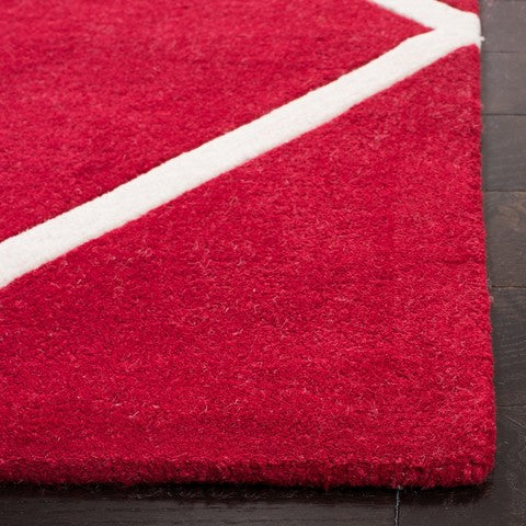 Safavieh Chatham 720 Rug, CHT720 - Red / Ivory