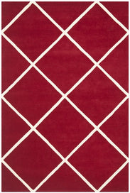 Safavieh Chatham 720 Rug, CHT720 - Red / Ivory