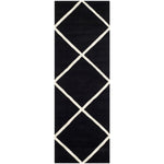 Safavieh Chatham 720 Rug, CHT720 - Black / Ivory
