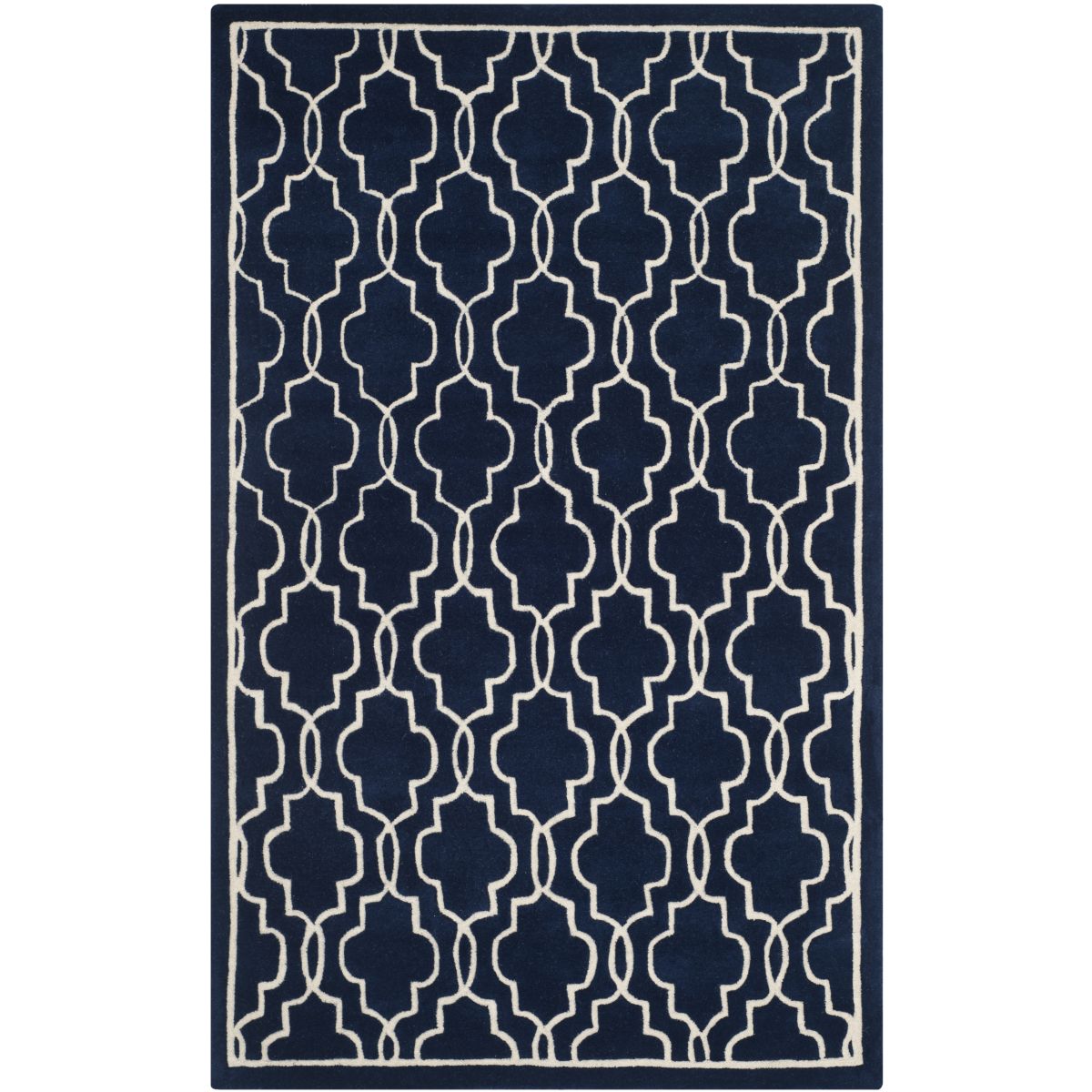 Safavieh Chatham 723 Rug, CHT723 - Dark Blue / Ivory