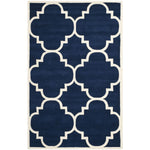Safavieh Chatham 730 Rug, CHT730 - Dark Blue / Ivory