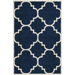 Safavieh Chatham 730 Rug, CHT730 - Dark Blue / Ivory