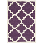 Safavieh Chatham 730 Rug, CHT730 - Purple / Ivory
