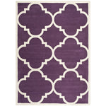Safavieh Chatham 730 Rug, CHT730 - Purple / Ivory
