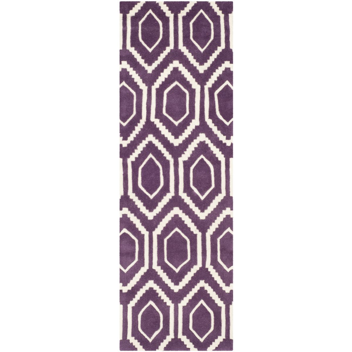 Safavieh Chatham 731 Rug, CHT731 - Purple / Ivory