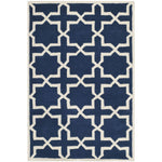 Safavieh Chatham 732 Rug, CHT732 - Dark Blue / Ivory