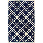 Safavieh Chatham 740 Rug, CHT740 - Dark Blue / Ivory