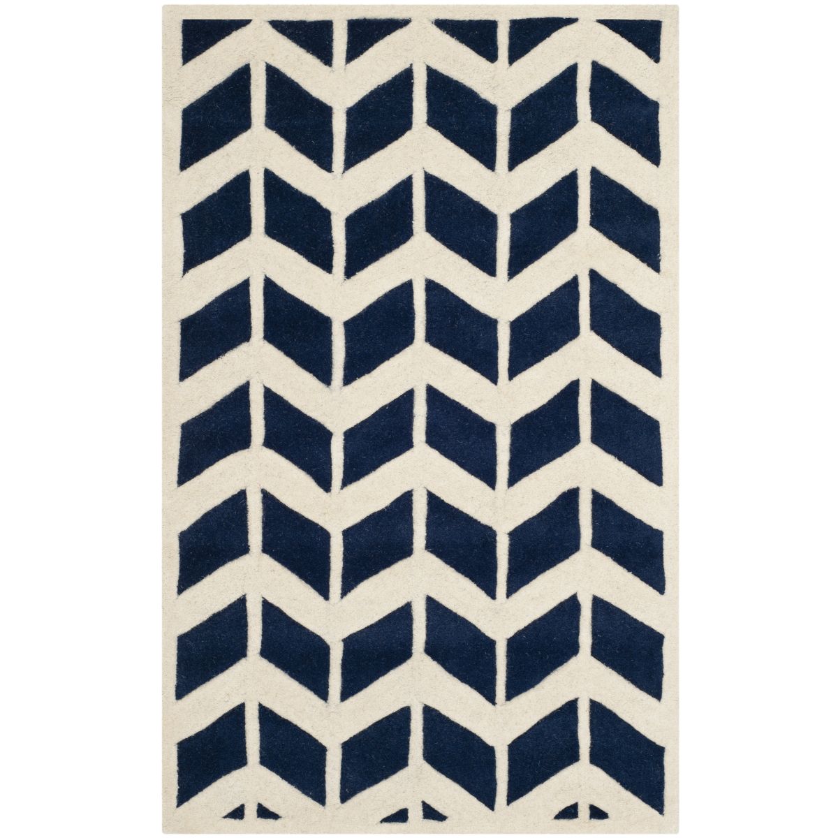 Safavieh Chatham 746 Rug, CHT746 - Dark Blue / Ivory