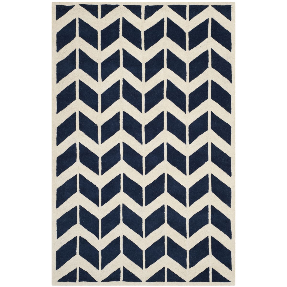 Safavieh Chatham 746 Rug, CHT746 - Dark Blue / Ivory