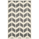 Safavieh Chatham 746 Rug, CHT746 - Dark Grey / Ivory