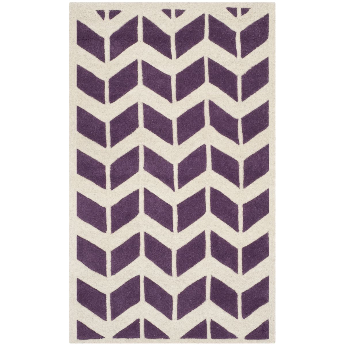Safavieh Chatham 746 Rug, CHT746 - Purple / Ivory
