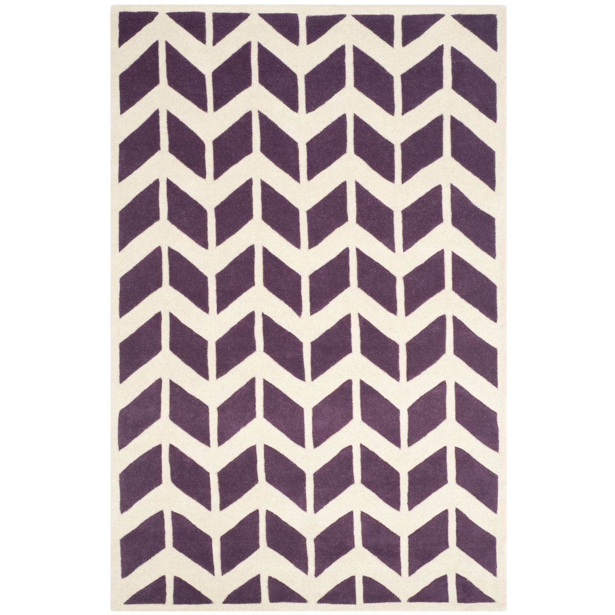 Safavieh Chatham 746 Rug, CHT746 - Purple / Ivory