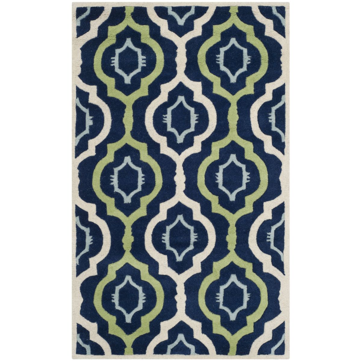 Safavieh Chatham 747 Rug, CHT747 - Dark Blue / Multi