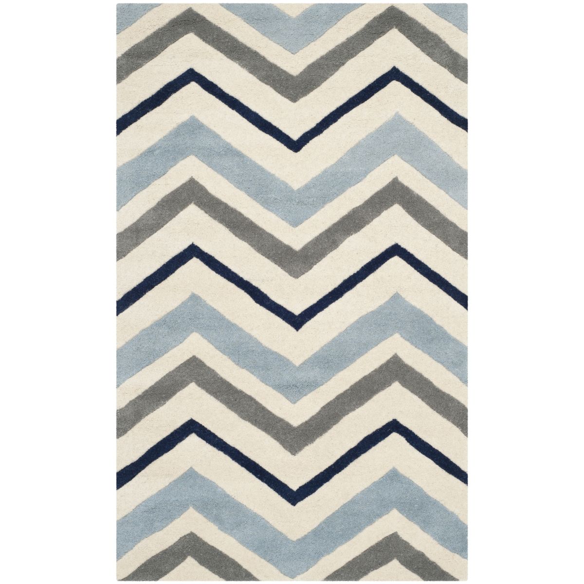Safavieh Chatham 749 Rug, CHT749 - Ivory / Dark Grey
