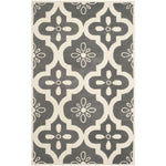 Safavieh Chatham 751 Rug, CHT751 - Dark Grey / Ivory