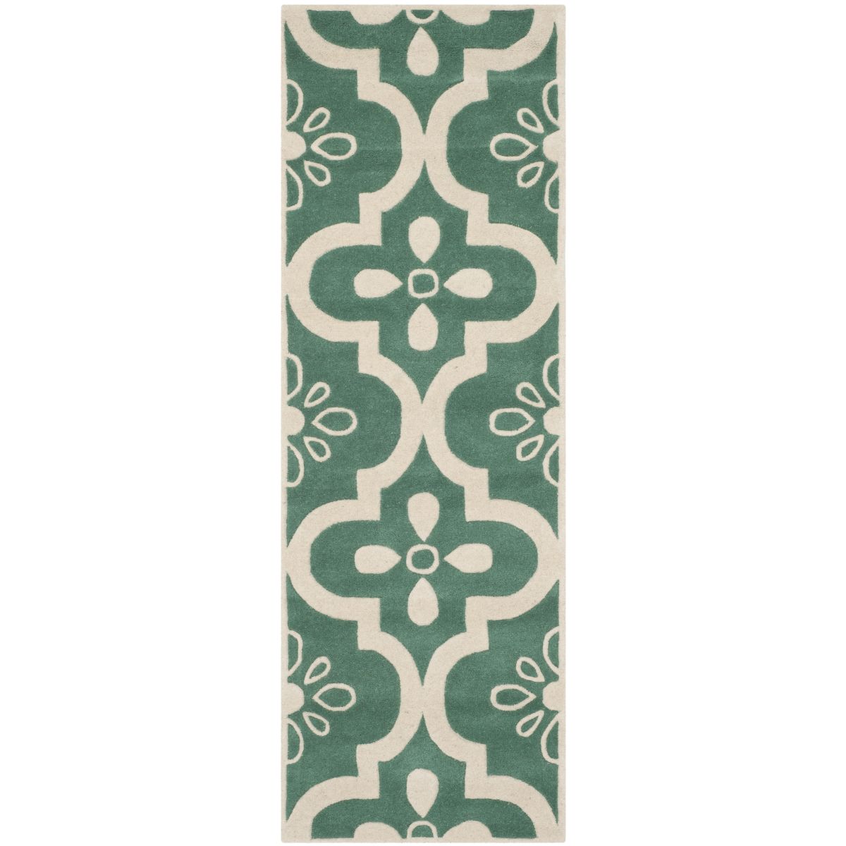 Safavieh Chatham 751 Rug, CHT751 - Teal / Ivory