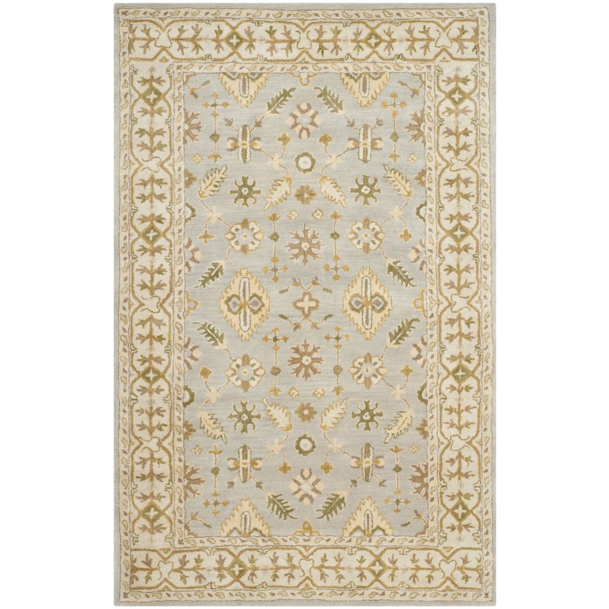 Safavieh Classic 33A Rug, CL933A - Light Blue / Ivory