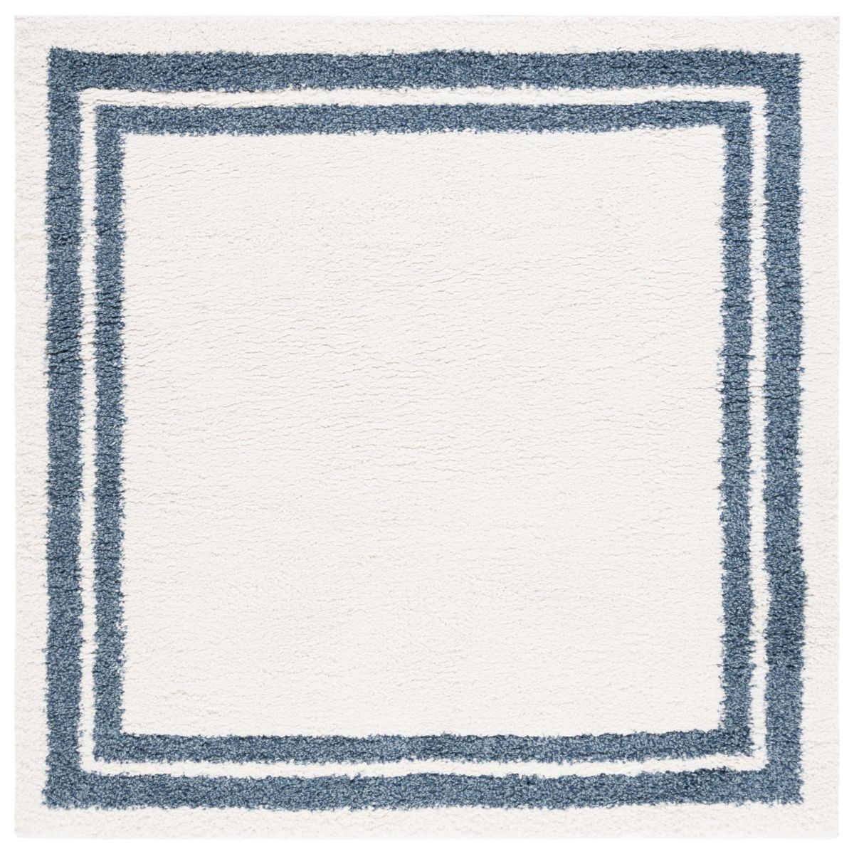 Safavieh Calico Shag 100 Rug, CLC100 - Ivory / Blue
