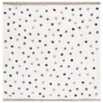 Safavieh Calico Shag 102 Rug, CLC102 - Ivory / Taupe
