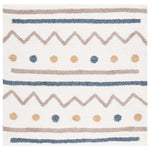 Safavieh Calico Shag 106 Rug, CLC106 - Ivory / Taupe