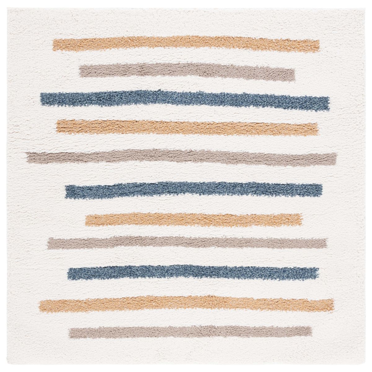 Safavieh Calico Shag 110 Rug, CLC110 - Ivory / Gold