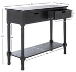 Safavieh Landers 2 Drawer Console, CNS5710 - Black