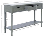 Safavieh Landers 3 Drawer Console, CNS5711 - Distressed Grey