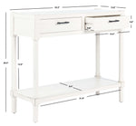 Safavieh Filbert 2 Drawer Console Table, CNS5716 - Distressed White