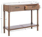 Safavieh Filbert 2 Drawer Console Table, CNS5716 - Brown