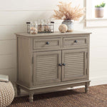 Safavieh Tate 2Drw 2 Door Sideboard , CNS5721 - Greige