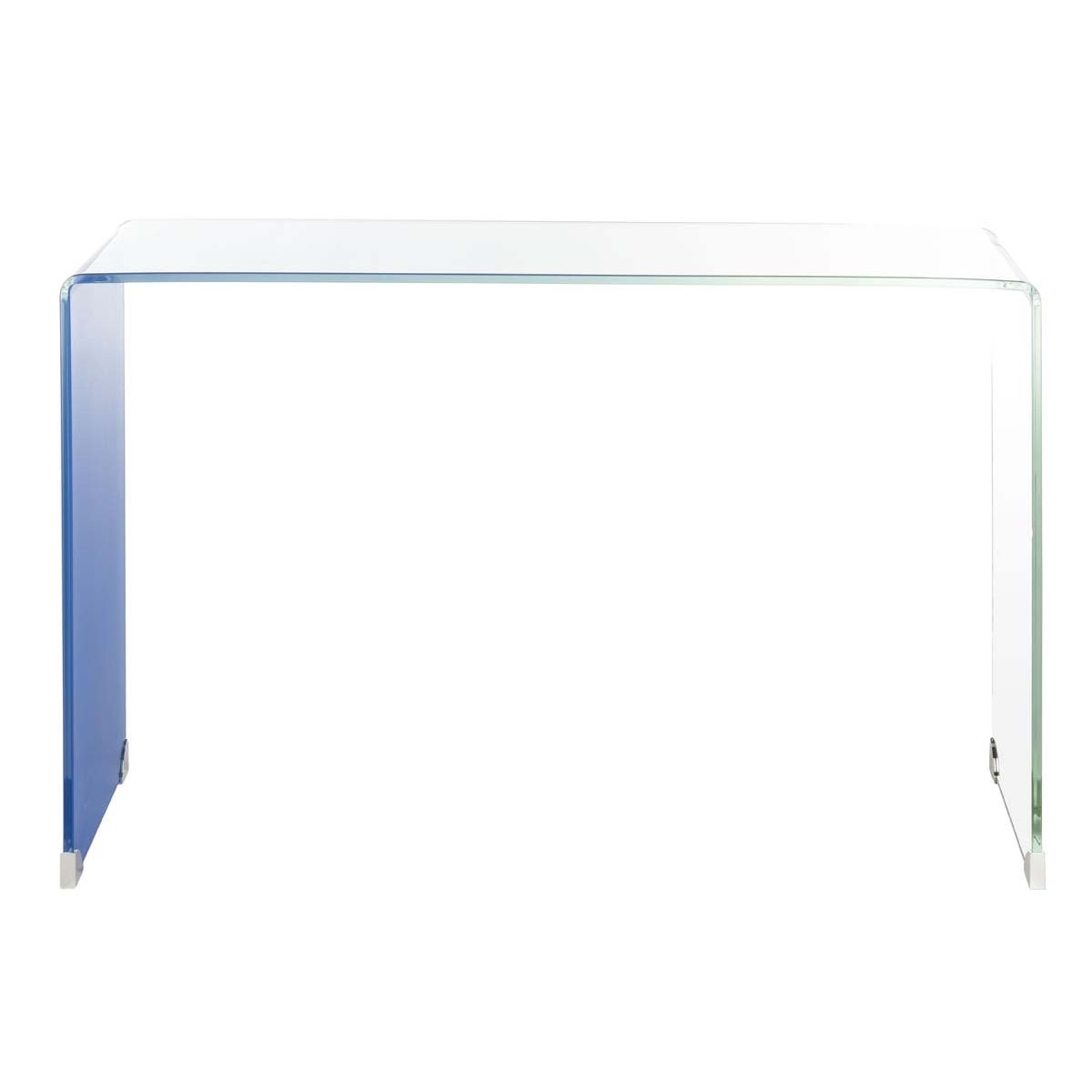 Safavieh Crysta Ombre Glass Console Table , CNS7300 - Clear/Blue