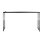 Safavieh Huck Tempered Glass Console Table , CNS7301 - Clear / Grey