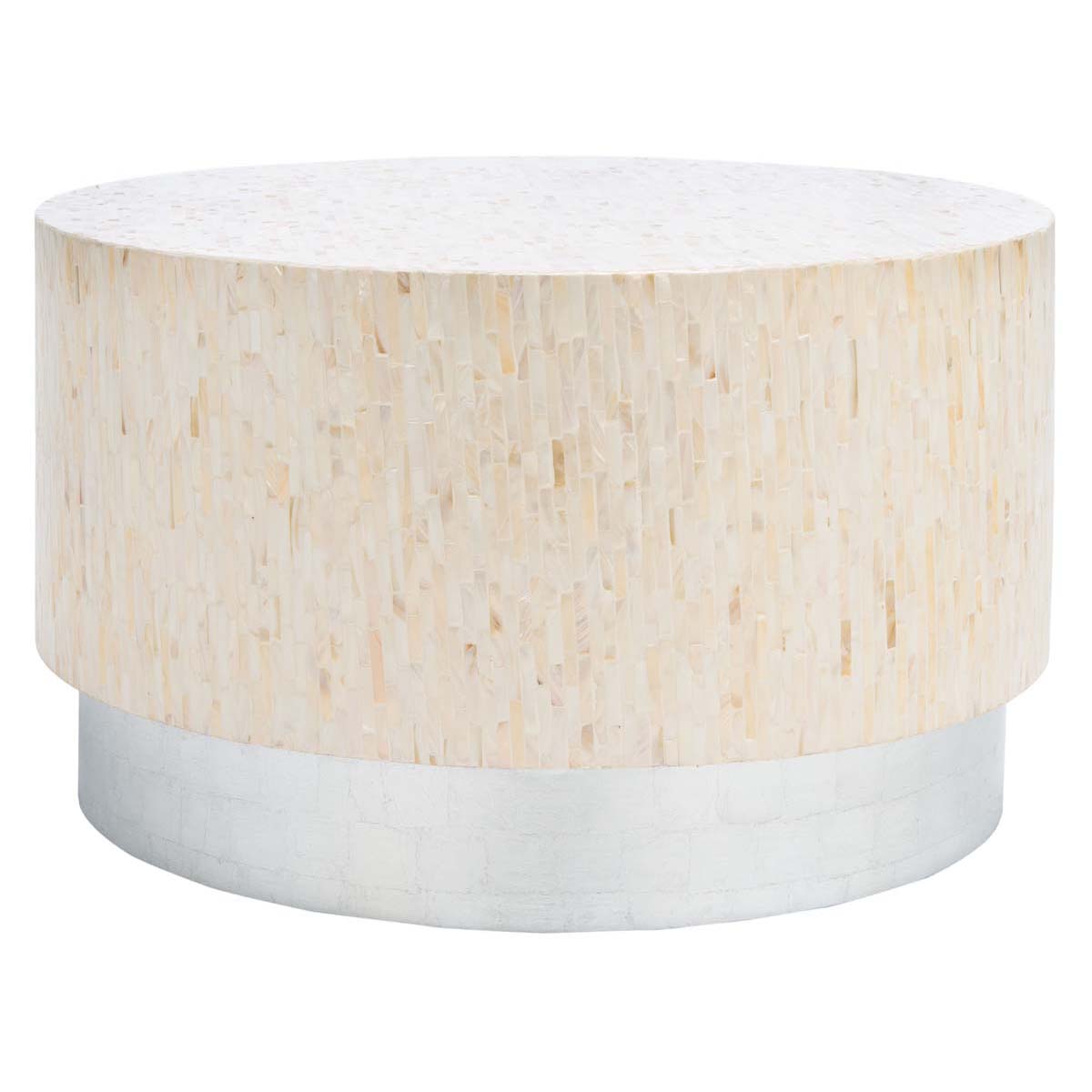 Safavieh Scarlett Round Cofee Table  , COF1800 - Light Pink